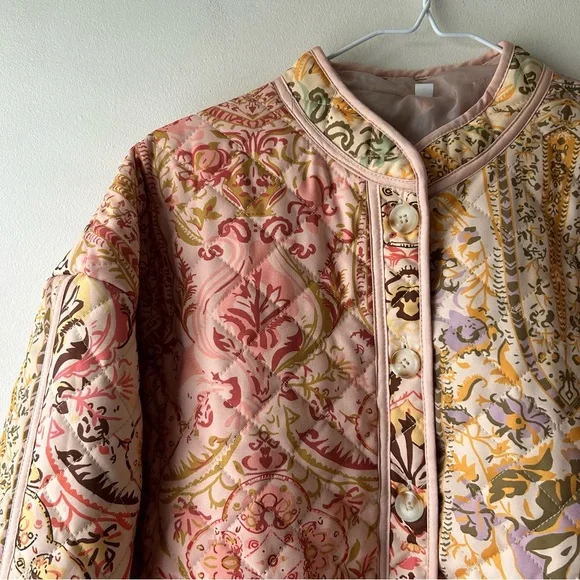 Free People Multicolor Quilted Jacket - Picture 5 of 12